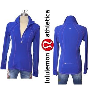 Lululemon Run: Distance Pullover Royal Blue Size S